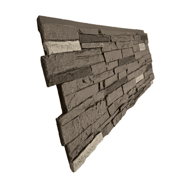 Brunswick Brown: Slatestone Flat Panel: 15 1/2